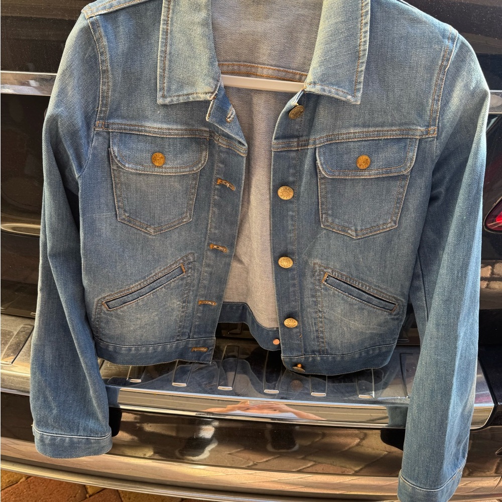 J. Crew Classic Blue Denim Jacket